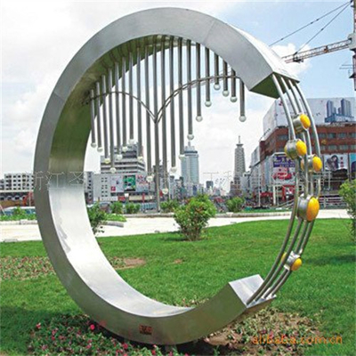 Grande scultura moderna scolpita di Coral Landscape Garden Decorative Metal