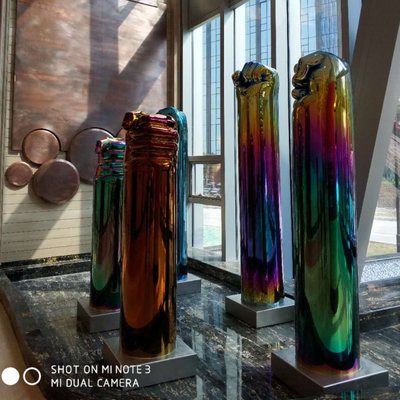 L'acciaio inossidabile moderno Art Sculptures Electroplating dell'hotel ha personalizzato