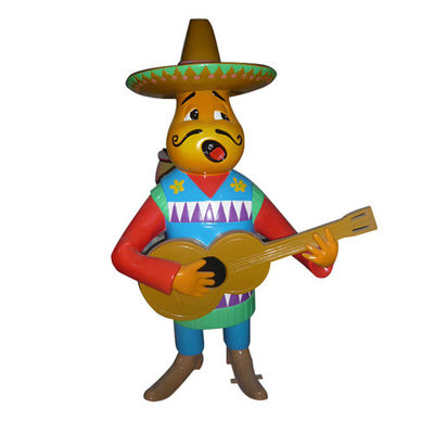 La vetroresina su ordinazione a grandezza naturale scolpisce la scultura impermeabile del personaggio dei cartoni animati