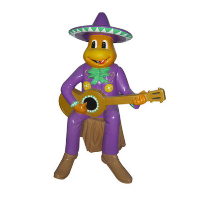 La vetroresina su ordinazione a grandezza naturale scolpisce la scultura impermeabile del personaggio dei cartoni animati